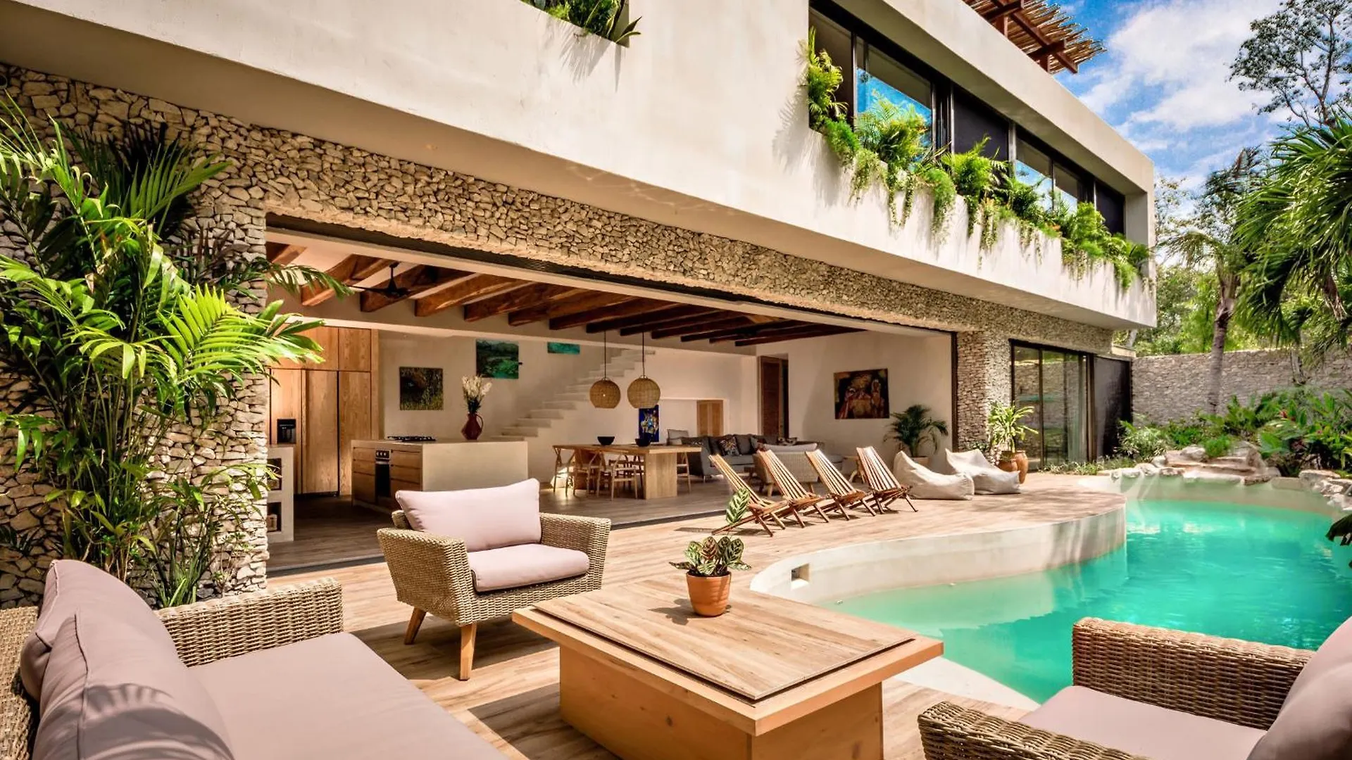Green Villa Tulum location